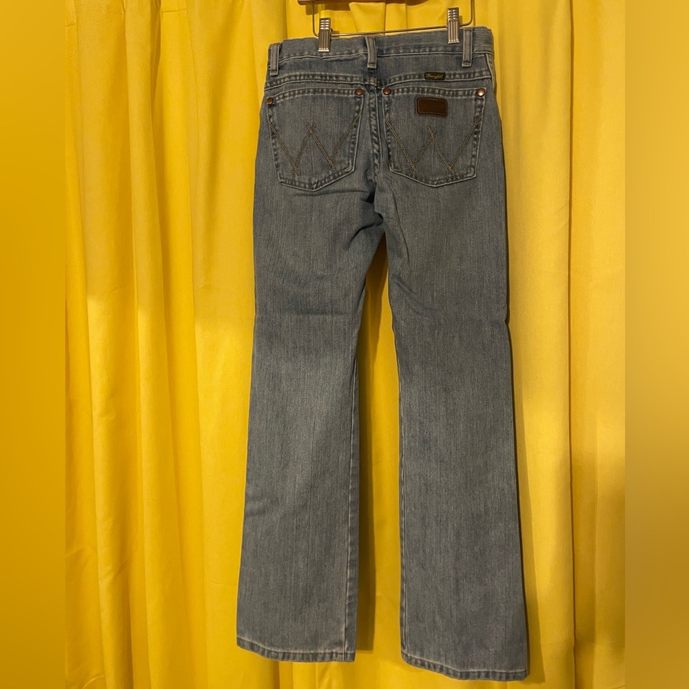 Retro wrangler, light denim boys jeans